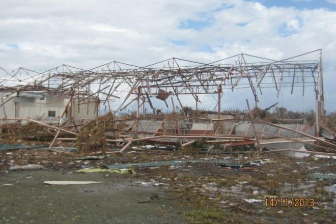 Manila_Tacloban_College Schulkantine