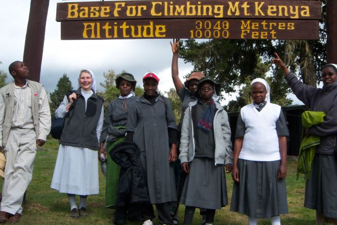 Noviziatsausflug Mt  Kenya