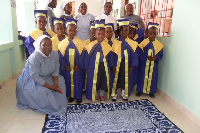 Ndanda_St Michaels Kindergarden First Graduation