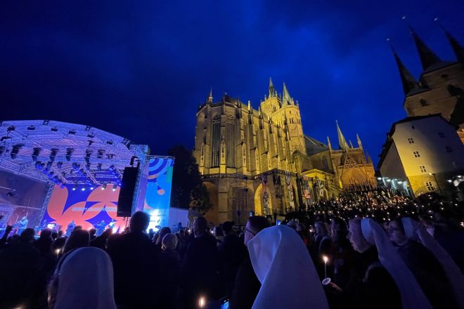 2024 05 31 Katholikentag Erfurt Abendgebet