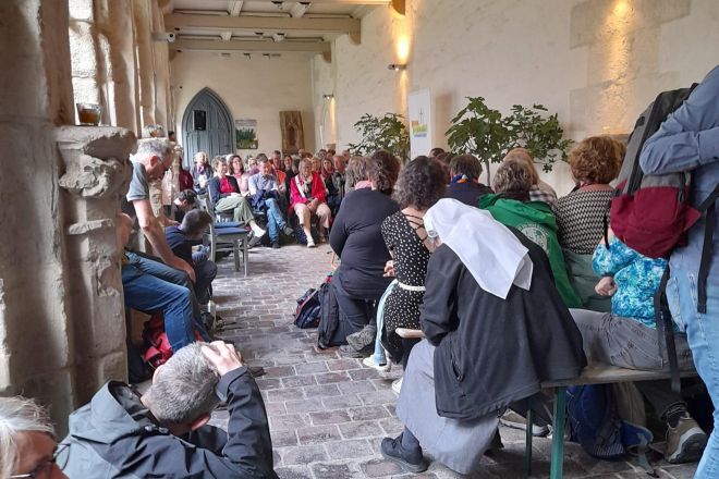 2024 05 31 Katholikentag Erfurt Unterm Feigenbaum