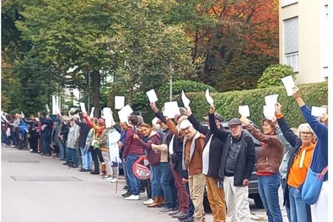 Bildnachweis gemeinsam demokratisch bunt