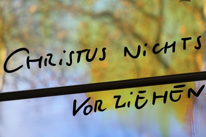 Kapelle Christus Nichts Vorziehen1