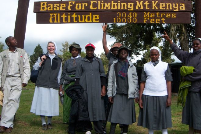 Noviziatsausflug Mt  Kenya